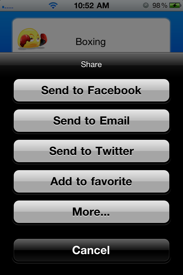 iPhone Screenshot 1